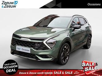 kia sportage 1.6 t-gdi plug-in hybrid awd gt-line | afneembare trekhaak | eerste eigenaar | glazen schuif-/kanteldak | stoelverwarming voor- en achter | elektri