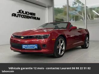 chevrolet camaro rs cabriolet tout compris hors homologation 4500e