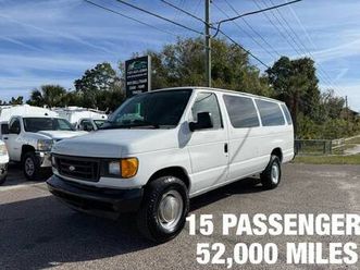 2006 ford e350 15 passenger van v8 5.4 l with only 52,000 miles