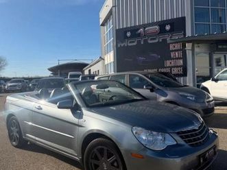 chrysler sebring cabriolet 2.0 crd 140 limited toit-rigide