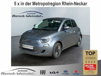 fiat 500e icon navi apple carplay android auto klimaa