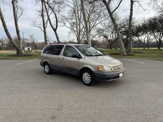 toyota sienna – one owner – reliable v6 – low miles – clean title