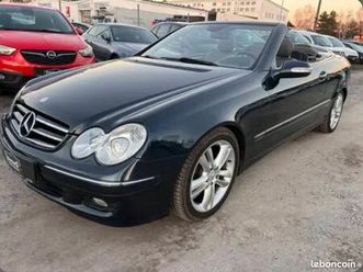 mercedes clk 280 cabriolet, décapotable