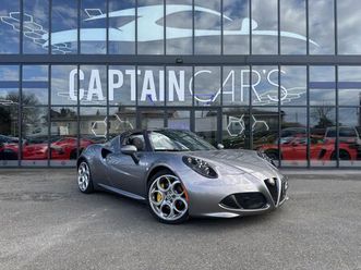 alfa romeo 4c spider 1750 tbi - 240 - bv tct spider standard edition - entretien alfa - garantie 12 mois