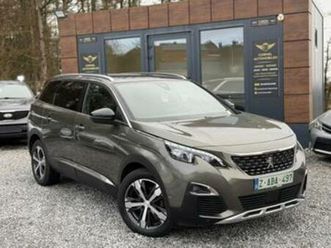 ② peugeot 5008 2018 1.5d gt-line automatique — peugeot — 2ememain