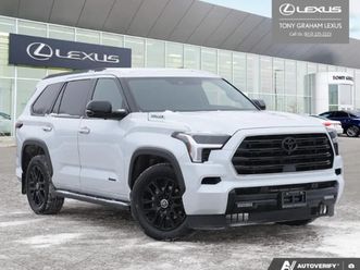 toyota sequoia running boards* cooled&heated seats* pano