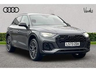 audi q5 50 tfsi e quattro black edition 5dr s tronic