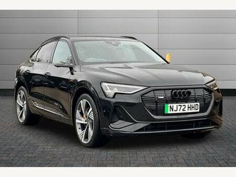 audi e-tron sportback 300kw 55 quattro 95kwh vorsprung 5dr auto