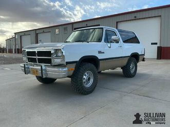 1993 dodge ramcharger 4wd
