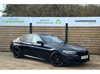 2021 bmw 5 series 2.0td 520d m sport (mht) saloon 4d
