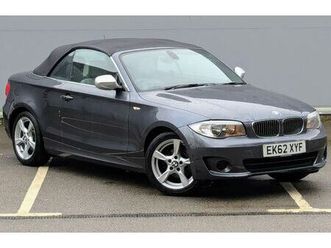 2012 bmw 1 series 2.0td 118d exclusive edition convertible