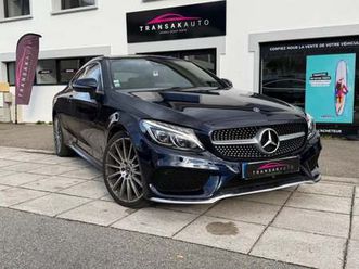 mercedes classe c coupe 250d 4matic 9g-tronic sportline - caméra - jantes 19° - hayon élec - gps