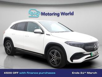 mercedes-benz eqa eqa 250+ 70.5kwh amg line suv 5dr electric auto (190 ps)