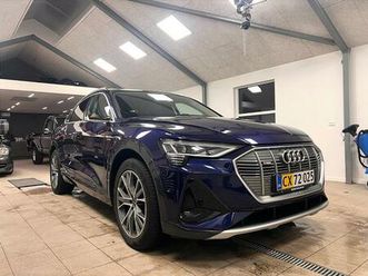 2020 audi e-tron 50 s line sportback quattro aut 5d 68.000 km kr 265.000