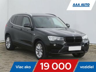 bmw x3 xdrive20d, 4x4, automat, navigácia