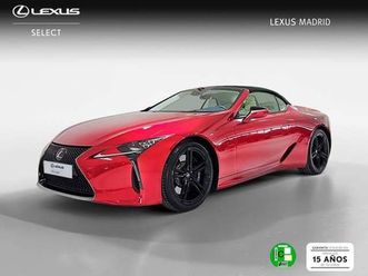lexus lc 5.0 v8 cabrio bespoke auto 351 kw (477 cv) con ref: 105287661