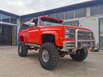 chevrolet blazer k5 blazer 6.2d v8, след пълна реставрация