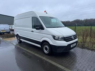 2019 volkswagen crafter 2.0 tdi 102ps startline high roof van panel van diesel manual