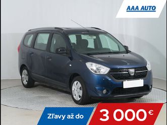 dacia lodgy 1.3 tce, serv.kniha, klíma, tempomat