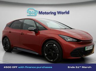 2022 cupra born e v3 (204ps) 58kwh