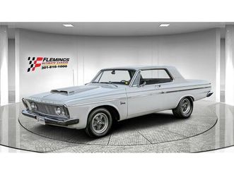 1963 plymouth belvedere for sale