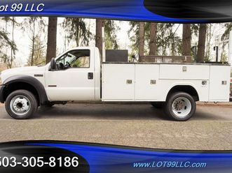 2006 f-550 82k power stroke service bed newer tires 1 owner