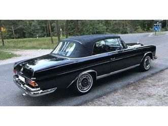 mercedes-benz 280 se w111 werks-cabriolet 1969