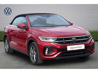 volkswagen t-roc cabriolet - 1.5 tsi r-line 2dr