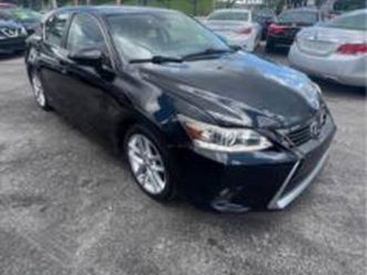 2015 lexus ct 200h / ct200 hybrid - $1,500 down = drive -nice & simple