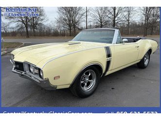 1968 oldsmobile 442 american muscle car