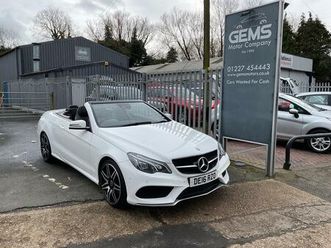 2.1 e220d amg line edition cabriolet g-tronic+ euro 6 (start/stop) 2dr