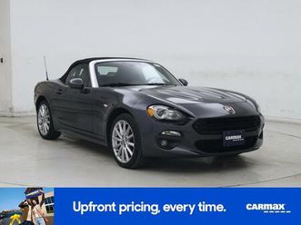 used 2017 fiat 124 spider lusso