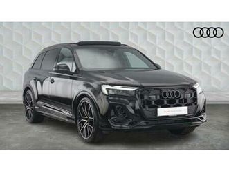 2025 audi q7 sq7 tfsi quattro black ed 5dr tiptronic estate petrol automatic