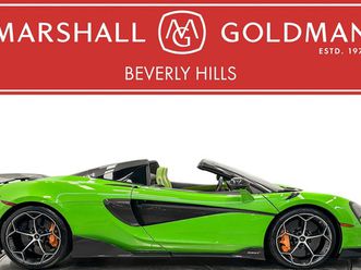 2020 mclaren 600lt spider -massive carbon fiber upgrades, mso paint