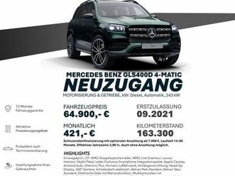 mercedes-benz gls 400 d/amg-line/luxury/distro+/airm/ahk/massa