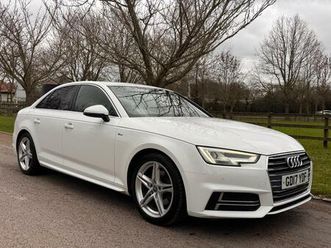 2.0 tfsi s line s tronic euro 6 (start/stop) 4dr