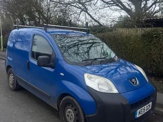peugeot, bipper, panel van, 2015, manual, 1248 (cc)