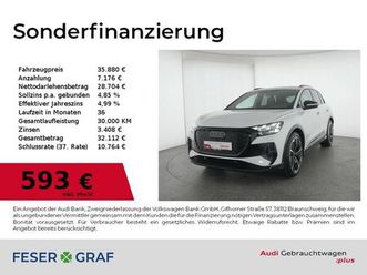 audi q4 e-tron 40 s line navi plus/matrix/ahk/kamera/