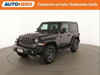 wrangler 4ª serie wrangler 2.0 turbo sport