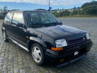renault 5 gt turbo maio/88