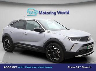 vauxhall mokka electric 50kwh ultimate edition suv 5dr electric auto (136 ps) £500 towards your finance depo suv 2021, 22188 miles, £12000 - 33184878 - exchange