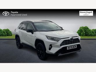 toyota rav4 dynamic suv's 2.5 vvt-h dynamic cvt euro 6 (start/stop) 5dr
