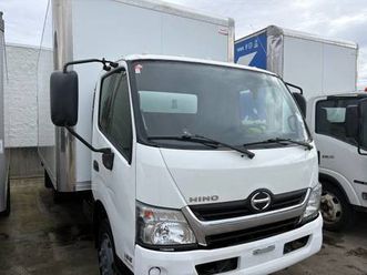 2019 hino 195 18 ft box power lift gate 3ton