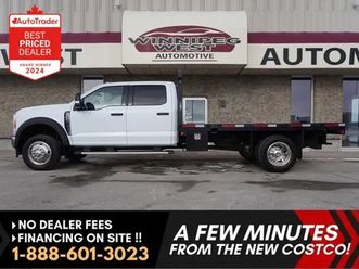 2023 ford super duty f-550 drw xlt 4wd crew cab very low kms!!!