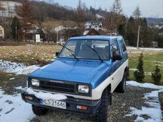 daihatsu feroza 1.6/1.3b gaz glinne • olx.pl