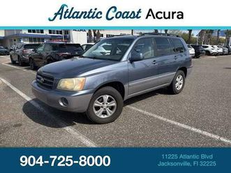 used 2003 toyota highlander