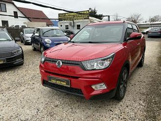 ssangyong tivoli 1.6 e-xgi std plus kitűnő állapot / klíma / navi / tolató-kamera / friss szerviz & műszaki