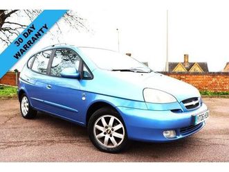 chevrolet tacuma 2.0 cdx mpv 5dr petrol automatic (234 g/km, 120 bhp)