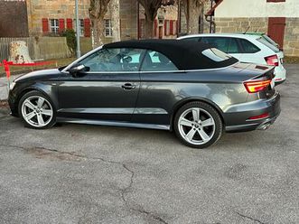 audi a3 cabrio 4.0 tfsi quattro, 3 x s-line, matrix