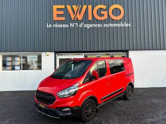 ford transit custom fourgon 320 l1h1 2.0 ecoblue 170ch cabine approfondie 6 places trail